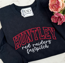 Load image into Gallery viewer, Huntley fast pitch glitter embroidered
